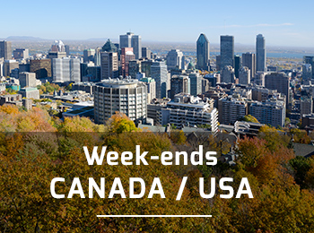 Week ends et escapades aux USA